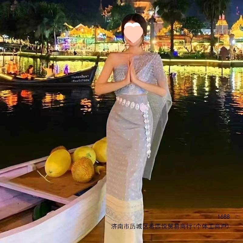 西双版纳傣族女装服装新款套装民族风泼水节装旅游拍照写真均码