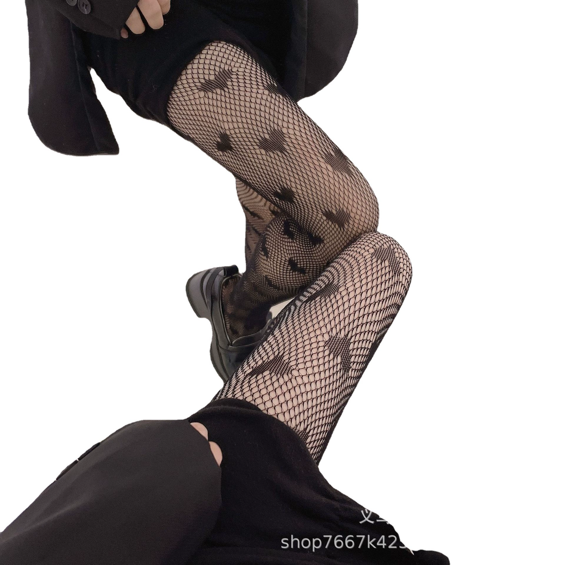 Demi-season tights, black warm leggings