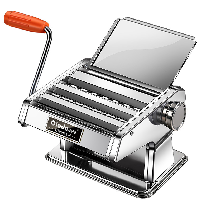 La nueva máquina de fideos multifuncional de Ouleduo, máquina de prensado de fideos manual, máquina de masa hervida, pequeña máquina de corte de fideos