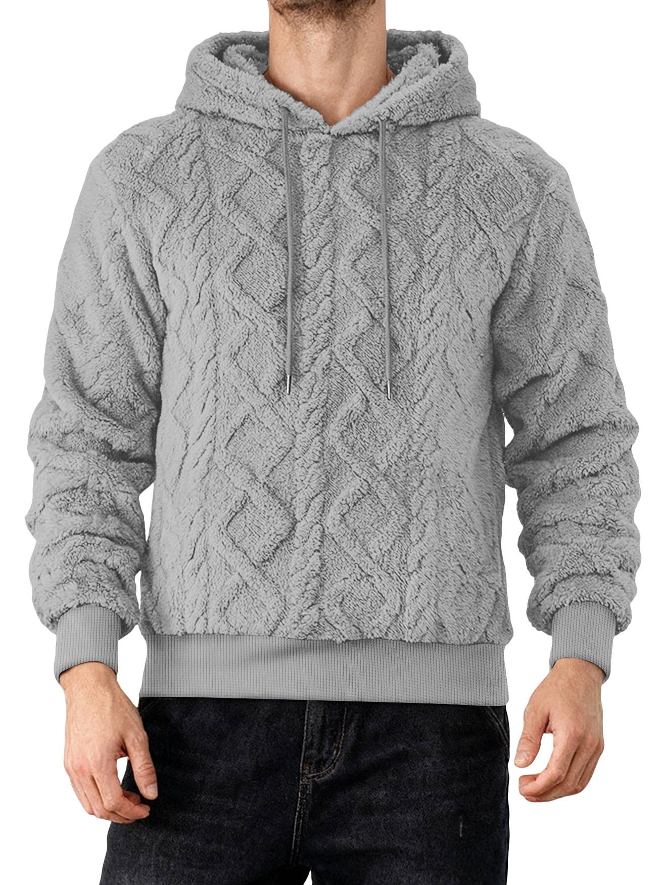 Transfronterizo Europa y América Amazon otoño y invierno de tamaño grande ropa de hombre encapuchado hookahe deportiva casual camiseta de hombre espesa