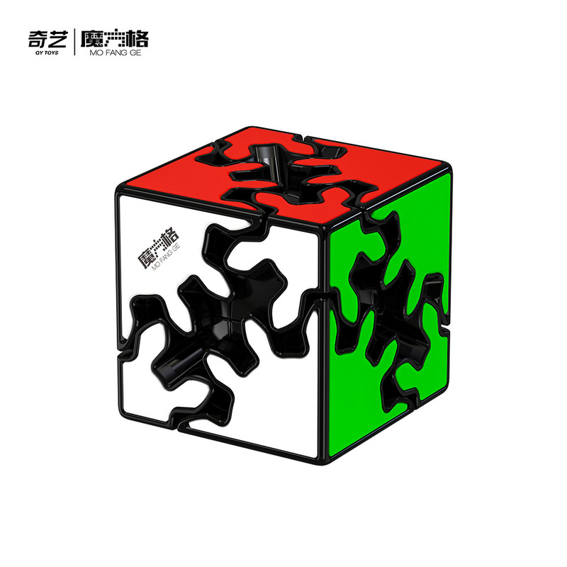 Qiyi 2段丸歯角歯 2段特殊形状パッチ 高難易度競技専用パズル スムーズルービックキューブおもちゃ|undefined