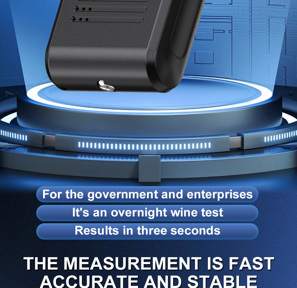 New Alcohol Tester Portable S+ Drunk Driving Special Alcohol Tester Home Air-Blown Personal Wine Tester