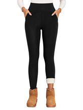 A 10855 Fleece Yoga Pants with Pocket ץ���٤�� �羳ŷ