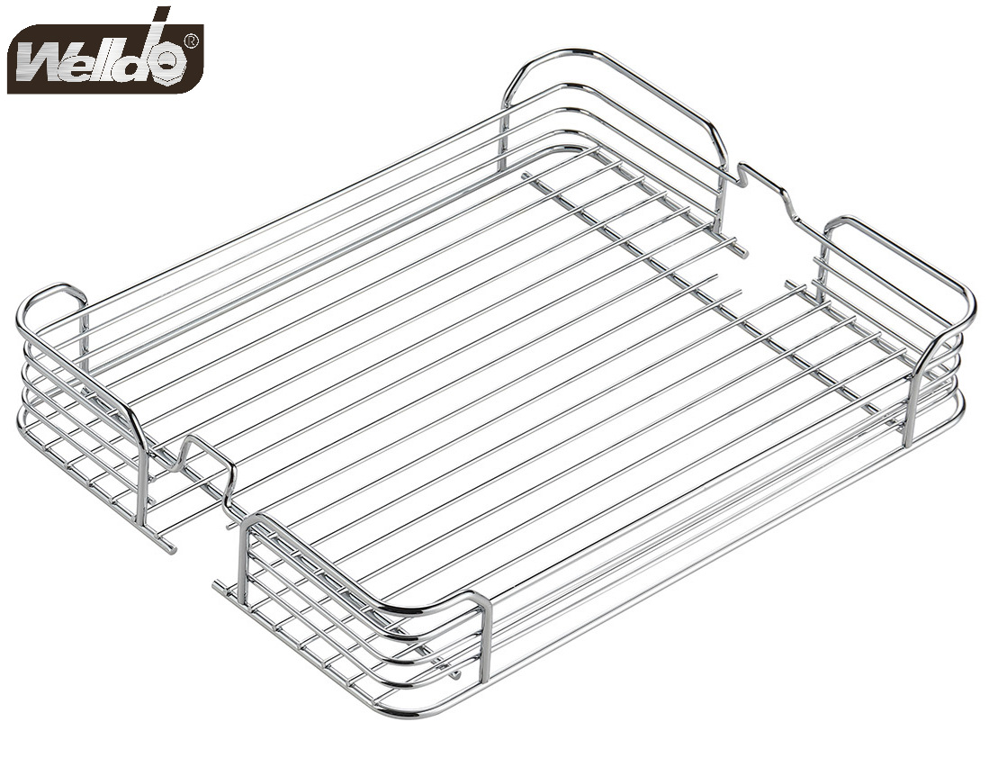 Welldo纬东 厨房高柜多层高深拉篮橱柜抽屉式多层收纳拉篮