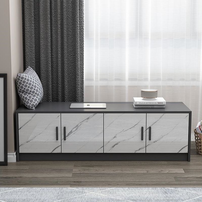 Long Bench-Style Floor Cabinet, Low Cabinet, Storage Cabinet, Balcony Storage Cabinet Combination, Balcony Bedroom Windowsill Cabinet, New Model