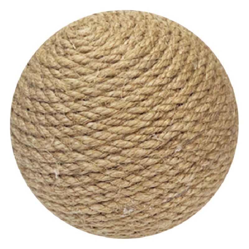 Bola de captura de gato, bola de sisal, bola de cuerda de cáñamo, bola de juguete de gato divertido, artefacto de auto-hola de gato