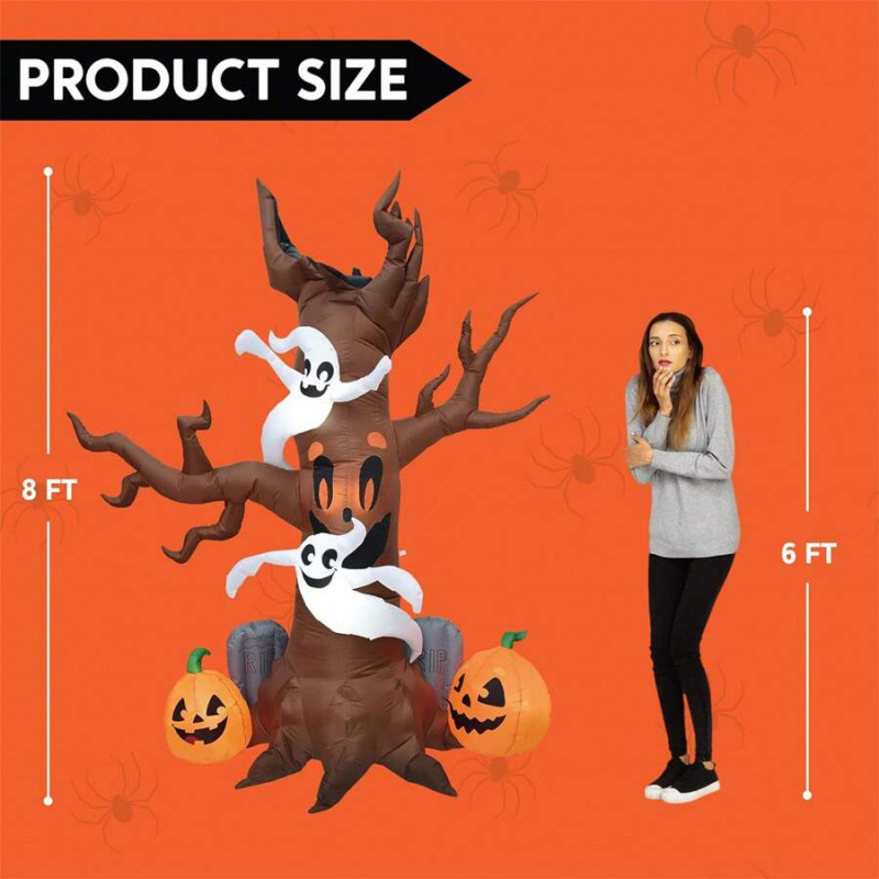 N 28566 Halloween Glow Inflatable Decoración inflatable Halloween Glow Inflatable