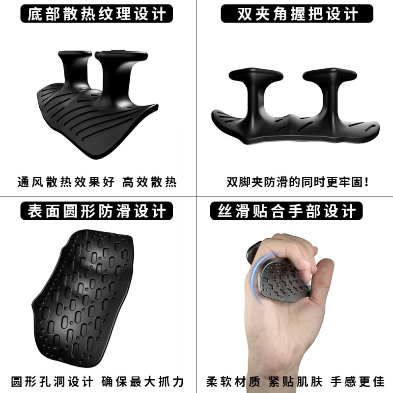 フィットネス用手袋、スポーツリストシリコンウェイトリフティングパームプロテクター、フィットネス滑り止め、抗繭、グリップブレーカー用のクロスミラー|undefined