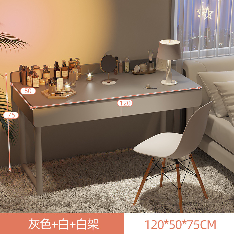 Mesa de maquillaje simple dormitorio de niñas hogar blanco comedor de vestir ins viento simple alquiler de escritorio de computadora