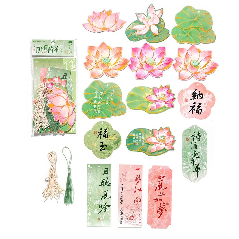 陌墨 Qingfeng Xiangli series suspension, pendant, national wind bookmark literary butterfly flower cartoon cute pet life ornament