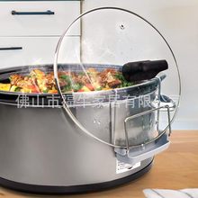 跨境新品慢炖锅盖支架Slow Cooker Lid Holder厨房炖锅收纳配件