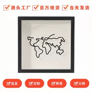 跨境定制演唱会门票储存相框旅行飞机票明信片纪念品纸币收纳框
