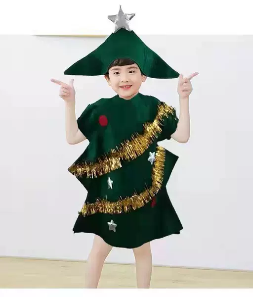 Christmas tree children with hat