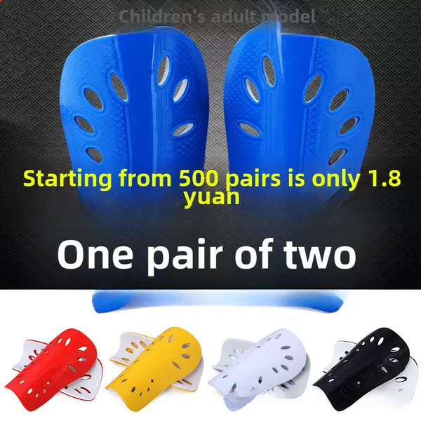 Genuine Game Training Football Guard Leg Guard with Hole Breathable Leg Guard Children Adult Ultra Light Guard Plate