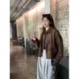 新款美式春秋复古夹克