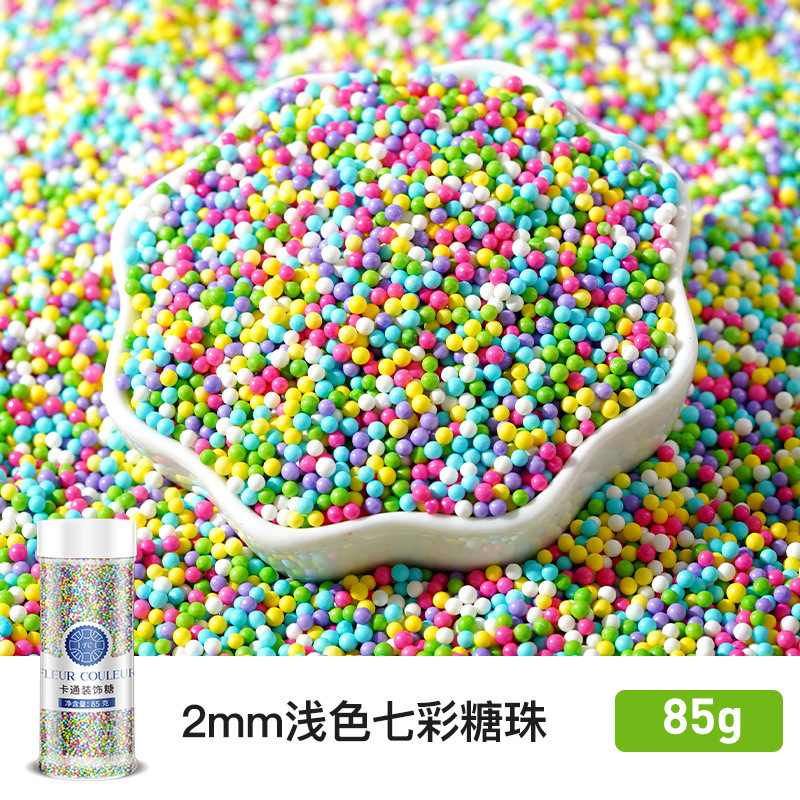 2mm 다채로운 구슬 새로운 스타일 85g