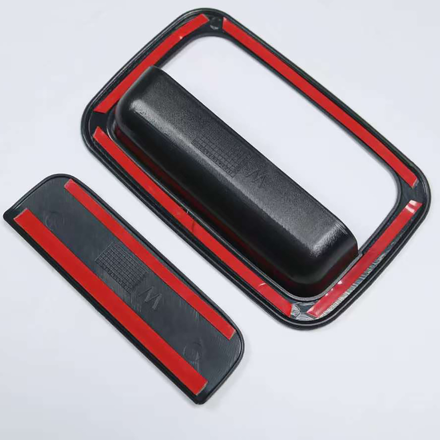 Suitable for 19-26 Jimny models, tailgate handle cover exterior modification black warrior decorative piece for JB74/75