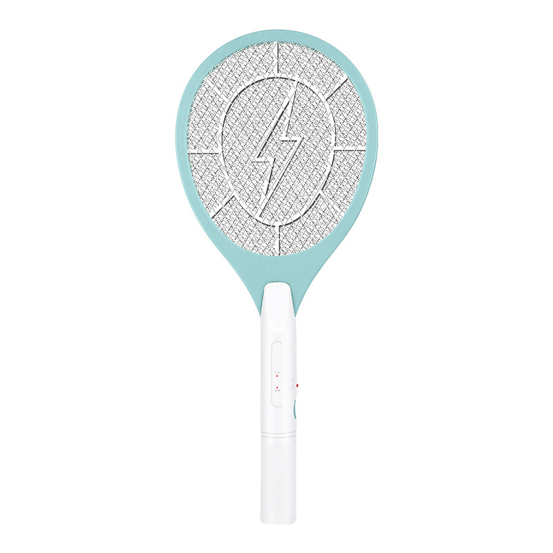 창조적 인 실내 가정용 충전식 전기 모기 swatter 전기 충격 휴대용 모기 swatter 전기 모기 파리 swatter 전자 모기 킬러