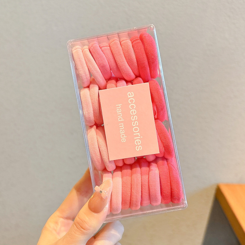 Coleteros de goma para mujer, gruesos y duraderos, bandas elásticas desechables para el cabello, coleteros de alta elasticidad, cuerdas para el cabello duraderas, accesorios para el cabello para mujer.
