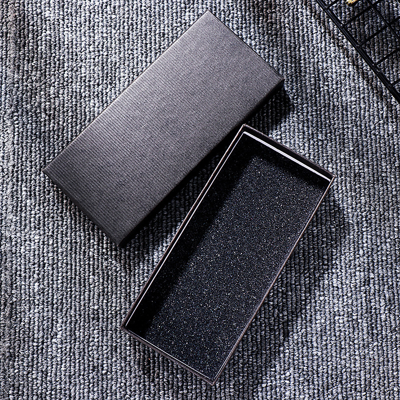 Caja de reloj de cuero PU elástica flip caja de reloj caja de embalaje caja de regalo