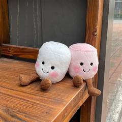 クリエイティブマシュマロ2色かわいい柔らかいアヒルのぬいぐるみバッグ掛け人形ぬいぐるみぬいぐるみ
