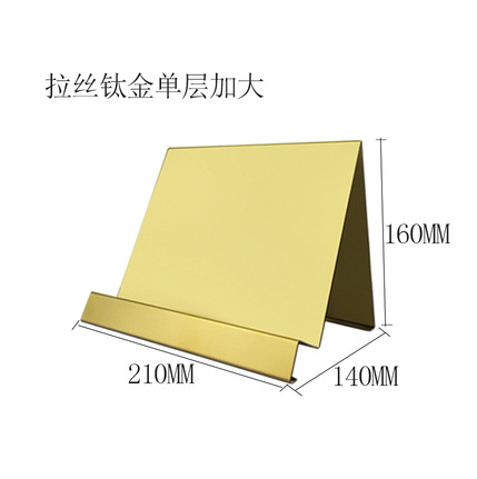 확대 된 브러시 티타늄 한 층