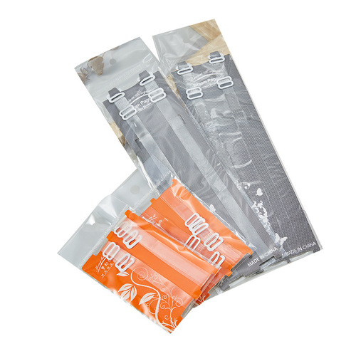 High-Elasticity 1CM Tall Invisible Shoulder Straps for Bra, Transparent and Subtle, Wholesale