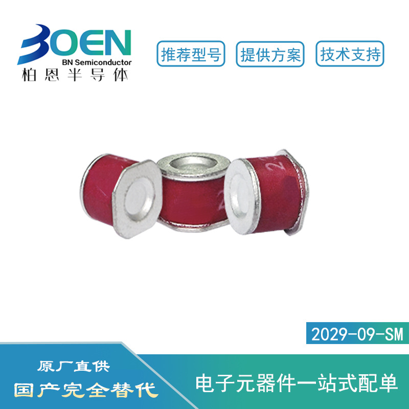 2029-09-SM SMD 8*6MM体积 90V 2电极 贴片陶瓷气体放电管 防雷器