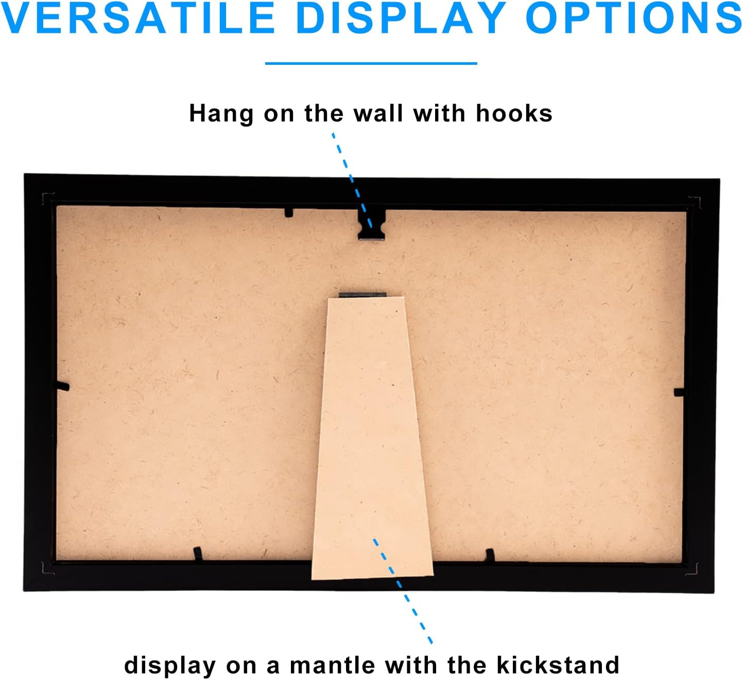 Mascota marco de fotos conmemorativa Mesa colgante perro y gato DIY mano huellas marco de fotos de madera