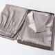 2023 New Jacquard Heavy Silk Pajamas Short Long-sleeved Trousers Spring and Summer Home Suit Two-piece Large Size Men