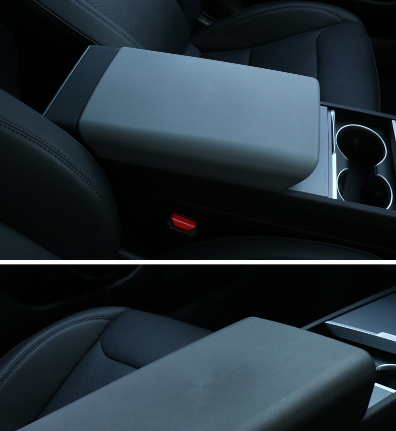 Suitable for Tesla's New Model Y3Yl Armrest Box Protective Cover Juniper Central Control Cross-Border Wholesale