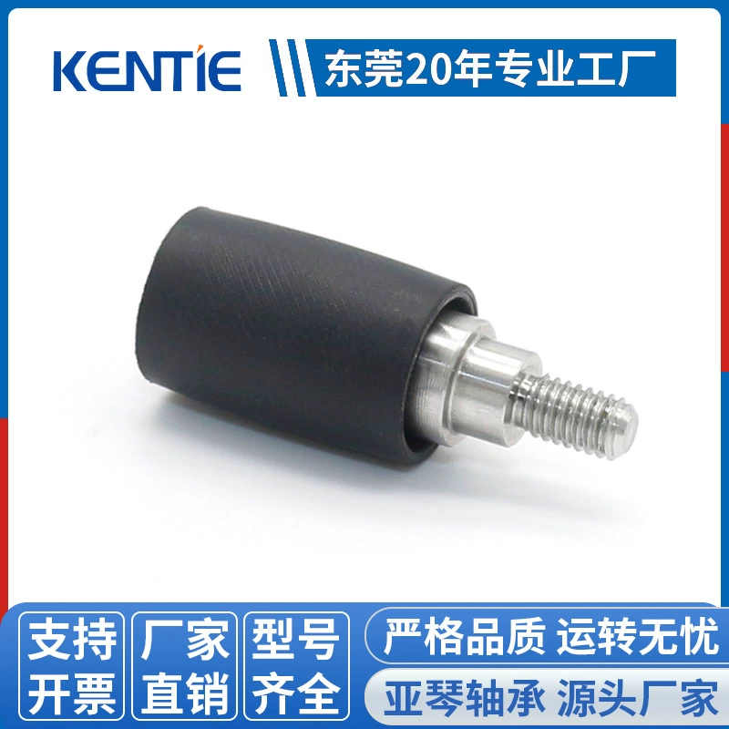 Износостойкий нейлон PA66 резиновый шкив узлы с подшипниками Поверхность ролика накатки противоскользящий ролик