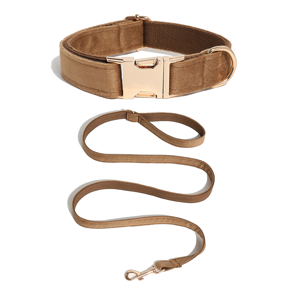 Fabricantes de cabello recto diseño de personalidad de café felino deportes al aire libre perros collar de cuerda de tracción perros collar de pecho