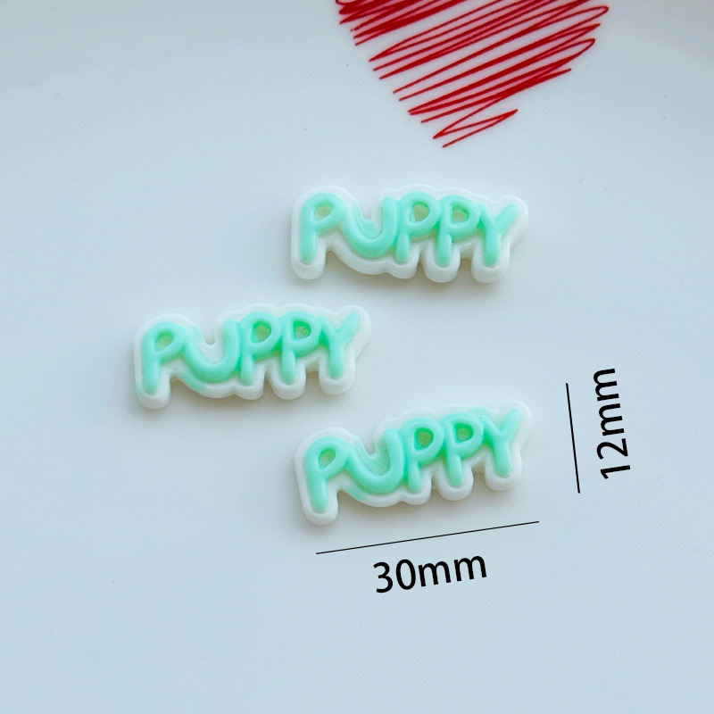 짧은 문자판 30*10mm