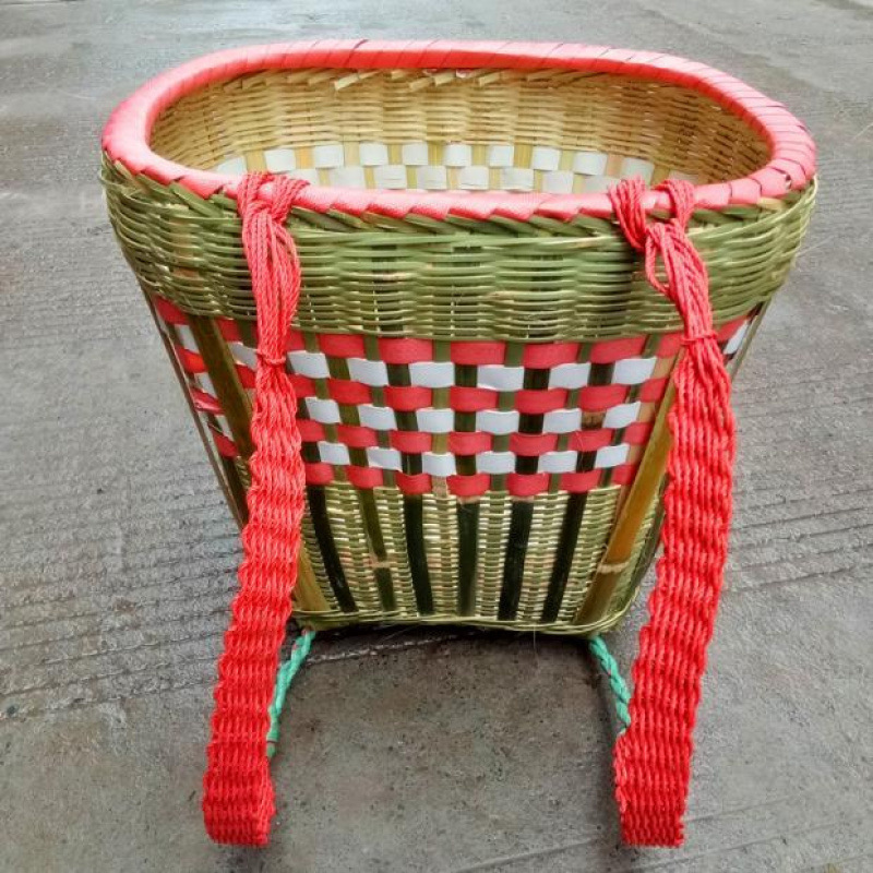 背萝竹编背筐农用背篓竹编农用家用大号采蘑菇背笼背篓买菜竹篓筐|undefined