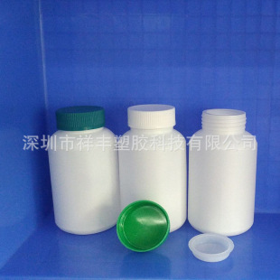 Disinfectant Powder Sample Jar Packaging Bottle 400g Large Mouth with Inner Cap Thread Bottle 400ml pe Wide Mouth Plastic Bottle