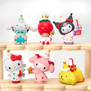 Фигурки Sanrio: Синнаморолл Кууроми 6 видов