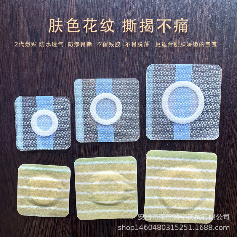 Silicone Gel Adhesive Patch, Blank Adhesive Patch, Breathable Tape, Hypoallergenic Breathable Dressing, Non-Woven Fabric, Pu Film, Free Shipping