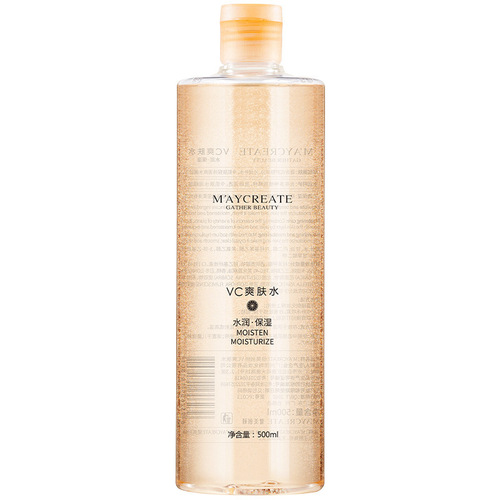 Bodybuilding Chuangyan cosmetics moisturizing VC toner 500ml lotion coix seed water nourishing oil control manufacturer