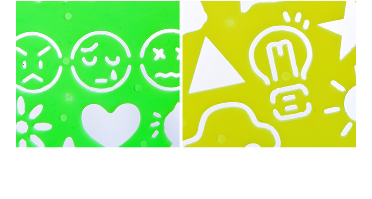 特卡通儿童速画尺画图模板尺画尺尺子文具批发厂家学生学习用品