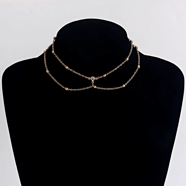 Golden necklace