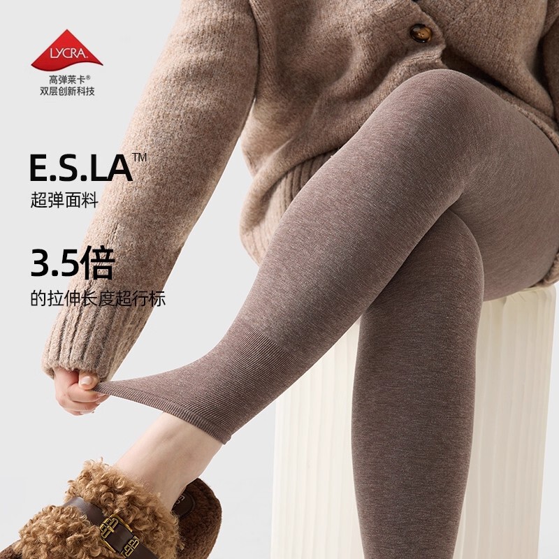 Plus-Size Cotton Plain Nine-Point Leggings for Chubby Women, Suitable for Spring and Autumn, Non-Slip Women's Pressure Cotton Pantyhose, Slimming Plus-Size Cotton Plain Nine-Point Leggings for Chubby Women, Suitable for Spring and Autumn, Non-Slip Women's Pressure Cotton Pantyhose, Slimming