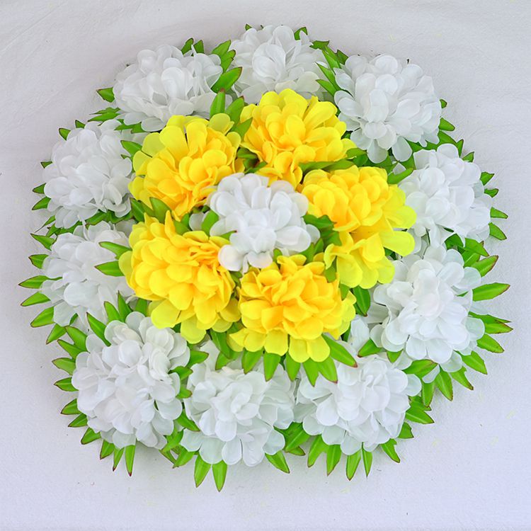 Blanco y amarillo