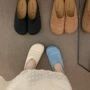 包头平底编织软底凉拖鞋