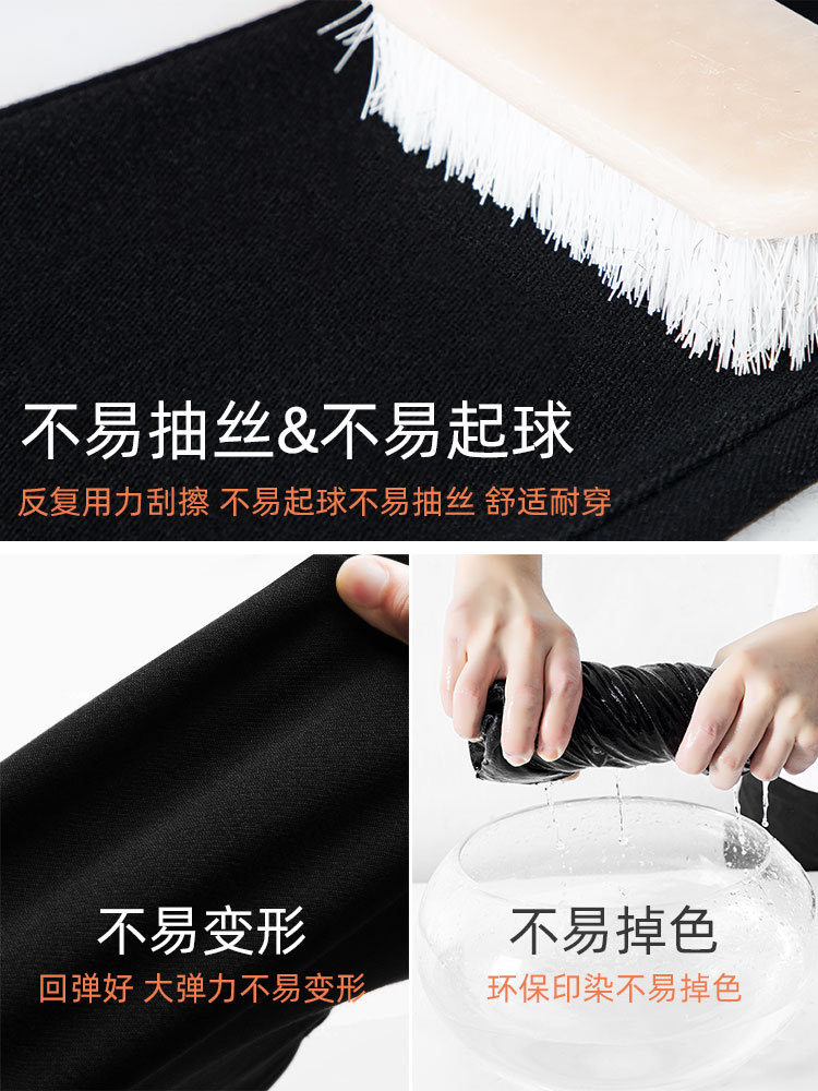 Leggings negros para mujer, ideales para usar como ropa exterior en primavera y otoño, estilo delgado, nuevo modelo de primavera 2025, ajustados, elásticos, pantalones negros tipo lápiz. image 4