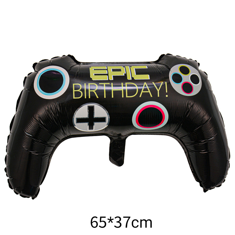 Gamepad Película de aluminio Globos de papel de aluminio al por mayor Globos de modelado de dibujos animados Decoración de fiesta de cumpleaños Globos al por mayor