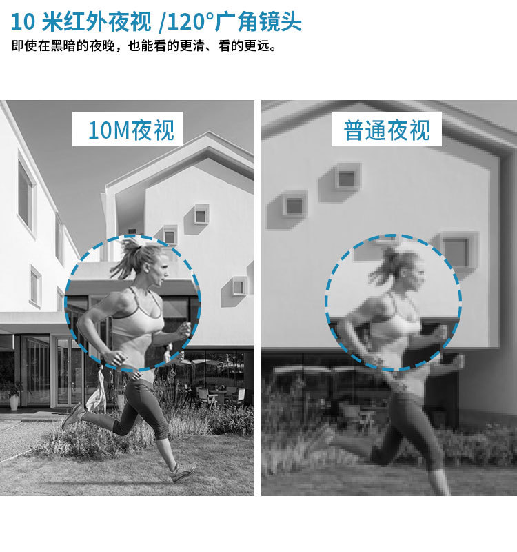 1080PWiFi门铃移动侦测手机远程开锁数字高清智能可视门铃详情6