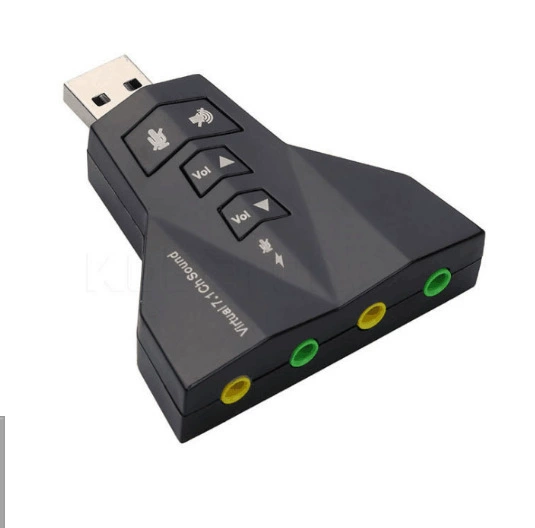 USB7.1 звуковая карта самолета Virtual 7.1 Канал USB7 Внешняя звуковая карта K Song usb кнопка 3D звуковая карта