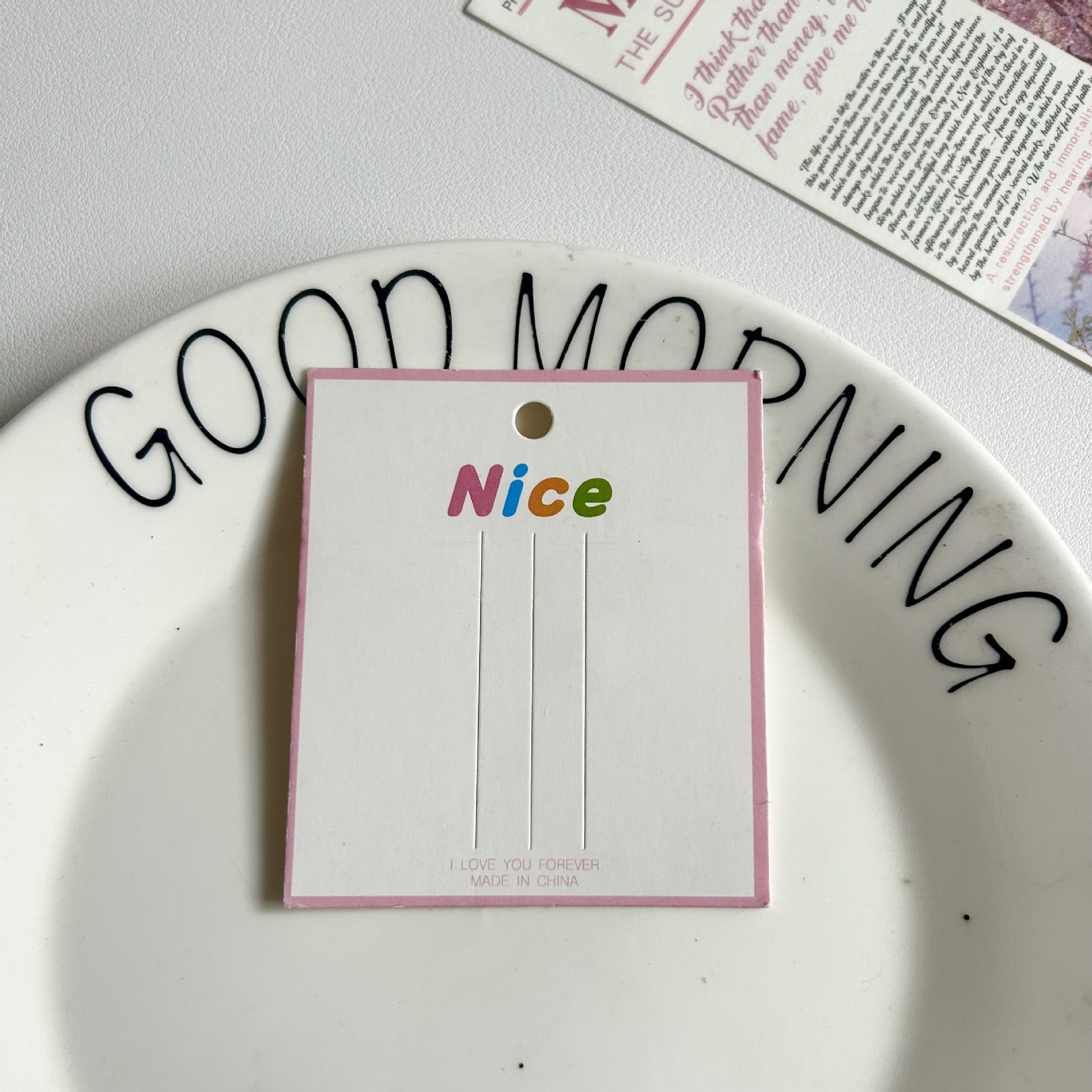 6*7 accesorios para el cabello cartón adultos niños accesorios para el cabello Tarjeta de papel arco horquilla Tarjeta de embalaje de la joyería bolsa de cartón