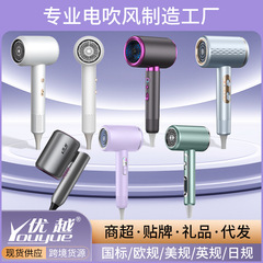 国境を越えた高回転ヘアドライヤーの大出力折り畳み家庭用大風力ヘアドライヤーホテルのハンマーブロー